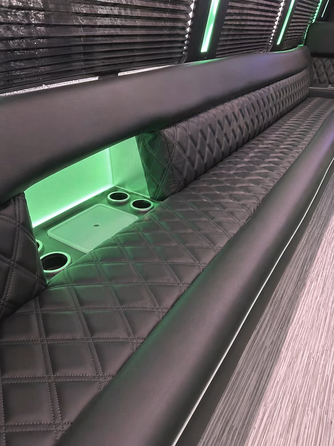 party buses and sprinter limos with the amenities your group actually wants