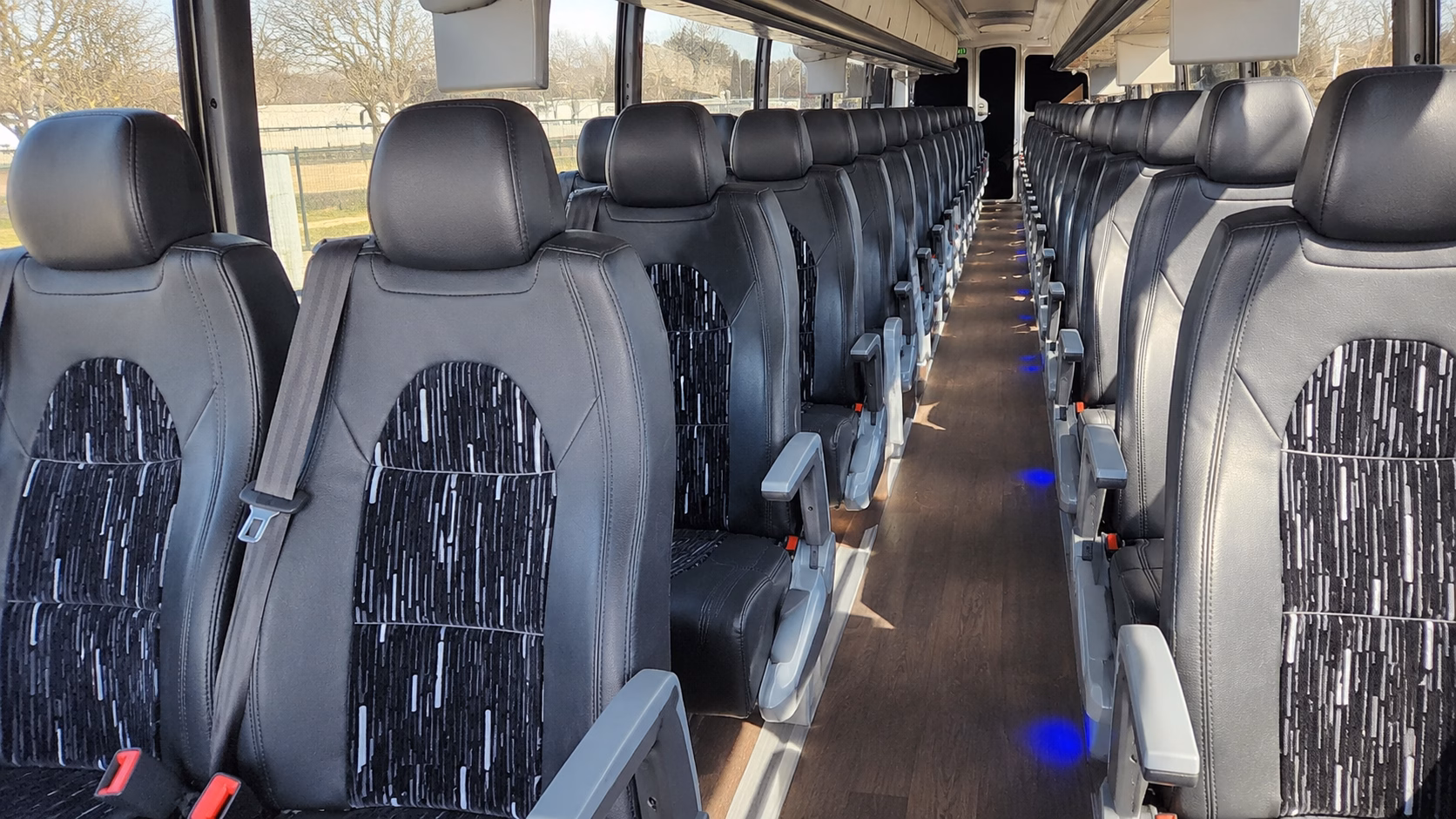 perris employee transportation onboard seating