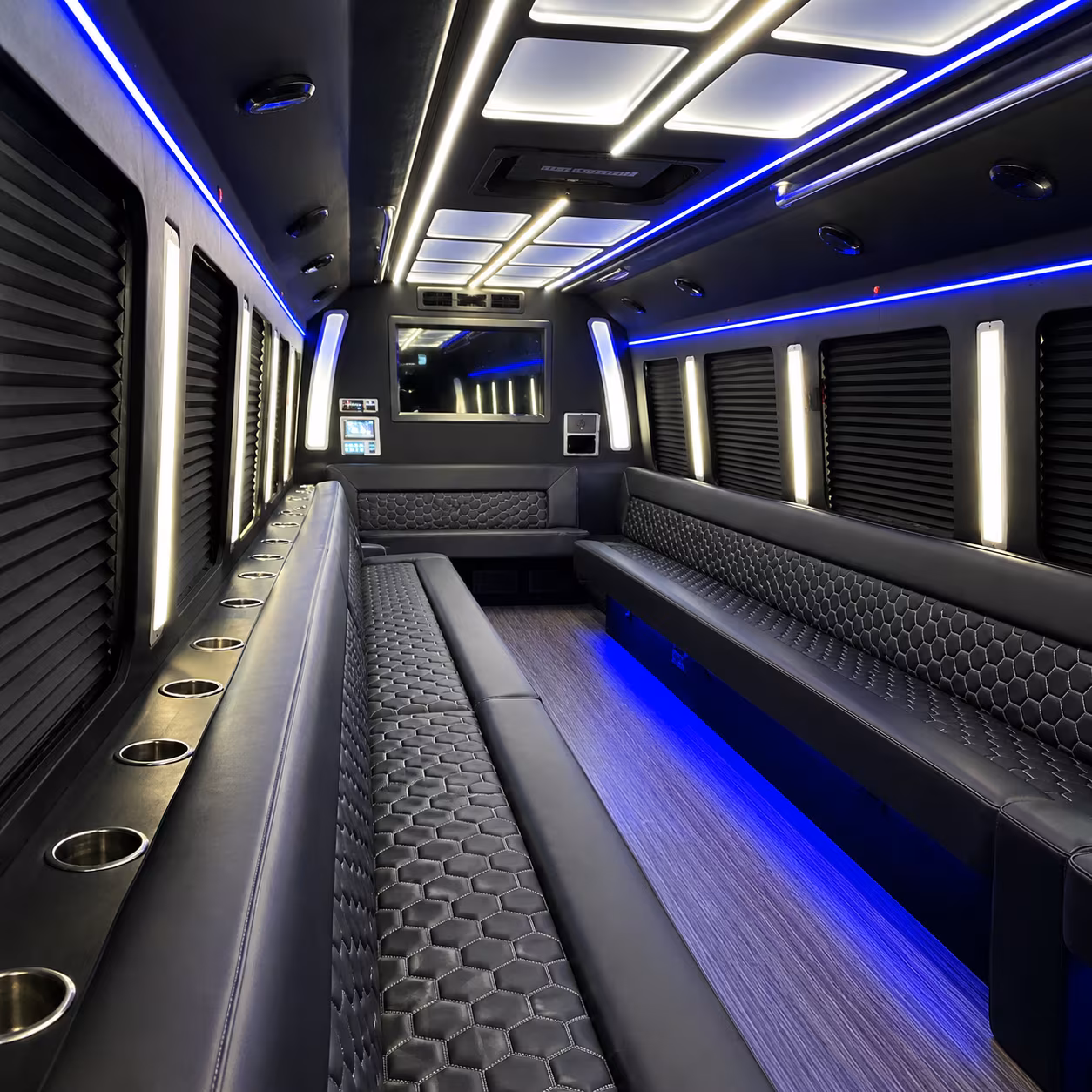 perris party bus rentals inside